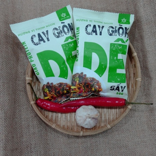   Giá sỉ lẻ  Combo 3 gói Dế Sấy Cay Giòn - Dế Sữa Rang Muối - Dế Thái Rang Me Dế mèn Thái Lan - Món nhậu 