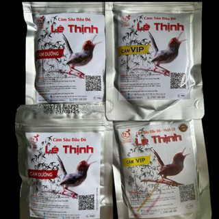  Lê Thịnh : Cám Sâu Đầu Đỏ Dưỡng - VIP 100gr - Thức Ăn Chim Sâu Cao Cấp 