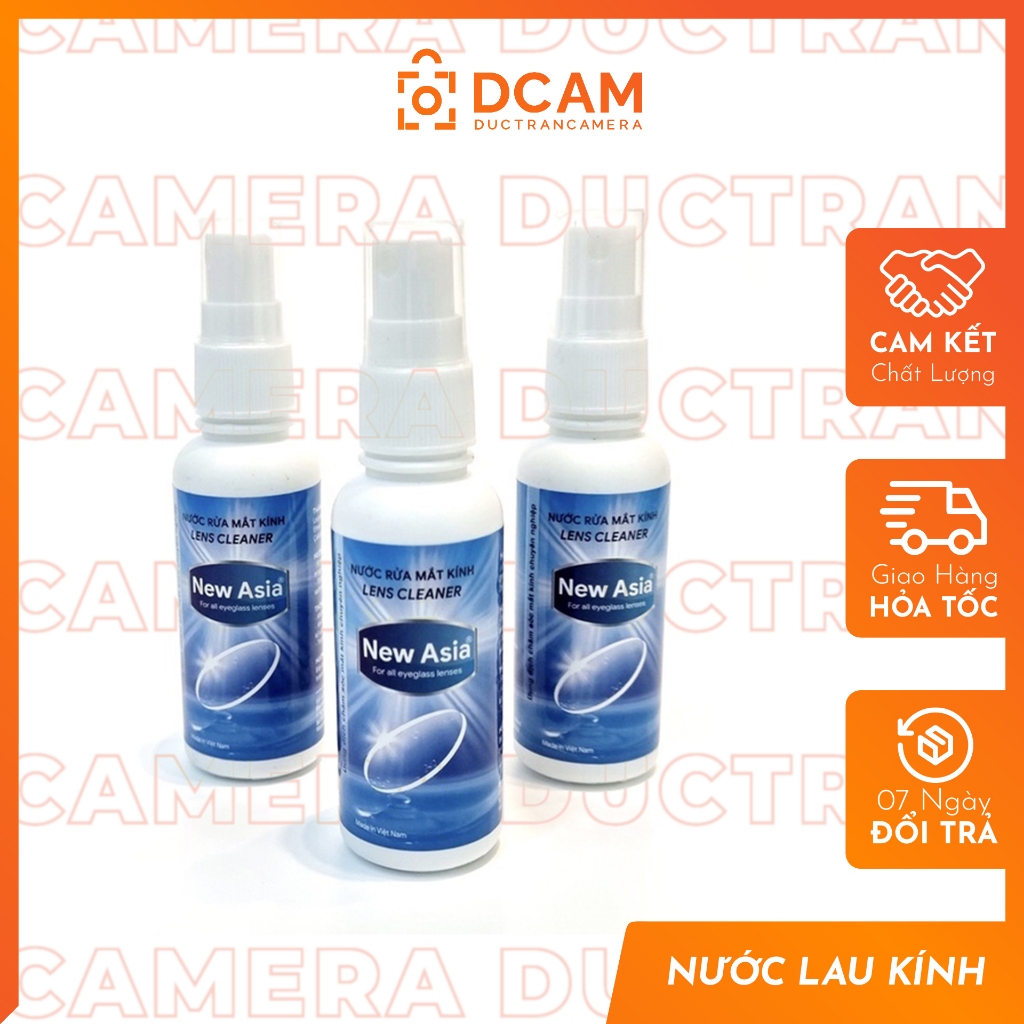 Lọ nước vệ sinh mặt kính, ống kính máy ảnh, màn hình, lens máy ảnh chuyên dụng