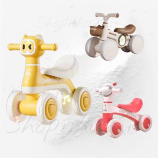 Xe chòi hưu - mèo mới mẫu 2024 có đèn có nhạc quanh thân dành cho bé từ 1-3 tuổi - 8005 & 619