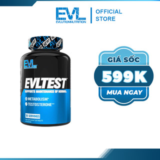Viên Uống Giúp Tăng Cường Testosterone Tự Nhiên Và Sức Mạnh Nam Giới Evlution Test 120 Viên Cứng