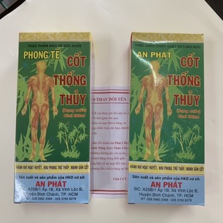 Phong Tê Cốt Thống Thủy - An Phát [Chính Hãng] - Khu Phong Trừ Thấp, Mạnh Gân Cốt