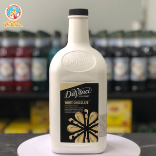 SỐT DAVINCI SOCOLA TRẮNG - BÌNH 2 LÍT - WHITE CHOCOLATE SAUCE DAVINCI GOURMET