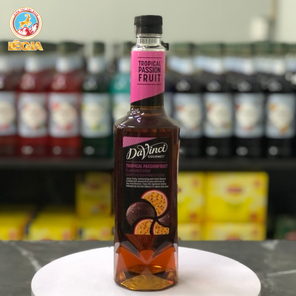 SYRUP DAVINCI CHANH DÂY - TROPICAL PASSION FRUIT SYRUP