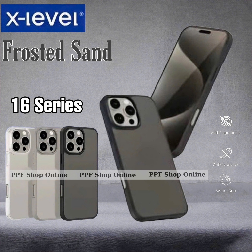 Ốp lưng kính nhám viền dẻo cho IPhone 16 Pro,15 Pro Max, 14 Plus ,13 Pro Max,12 Pro Max. Chính hãng 