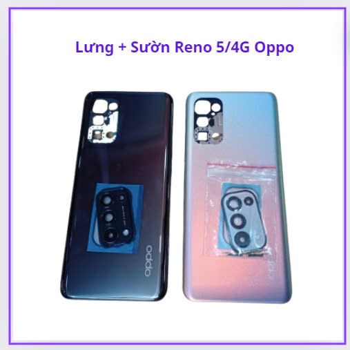 Lưng + sườn oppo  Reno 5/4g mới chất lượng tốt