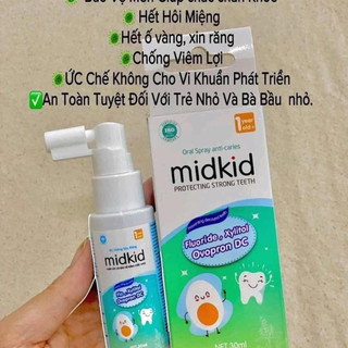Xịt chống sâu răng Midkid