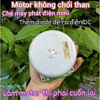 Động cơ BLDC 9.4w tháo máy photo, motor 9.4w, chế máy phát điện, phát điện mini