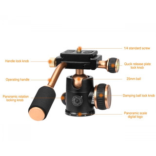 CHÂN MÁY ẢNH TRIPOD BEIKE Q160S + QUÀ TẶNG