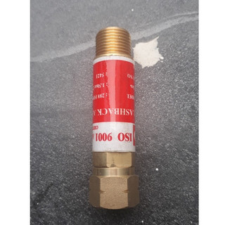 Van chống cháy ngược Nitơ - Oxi (Lắp vào đồng hồ) mã 288, Ren 17mm (3/8)