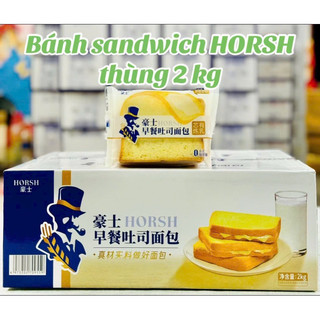 Thùng 2kg bánh sandwich horsh hiệu ông già