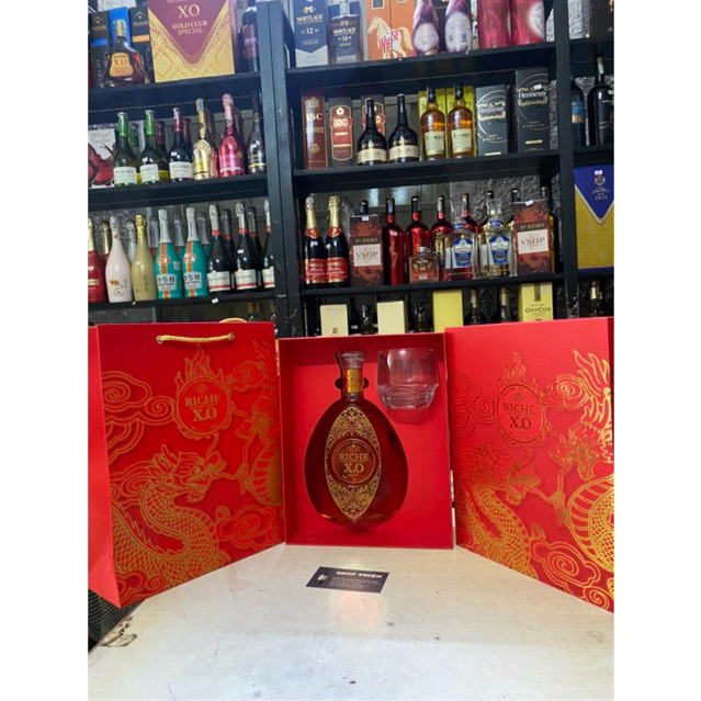 RICHE Cognac XO Pháp 1887 40% 750ml
