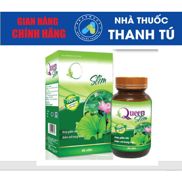 Viên uống giảm cân Queen SLim [ Hộp 40 viên ]