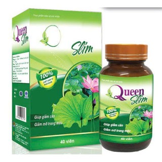 Viên uống giảm cân Queen SLim [ Hộp 40 viên ]