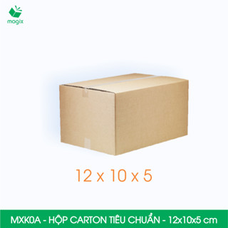 MXK0A - 12x10x5 cm - 100 hộp carton đóng hàng Tiêu Chuẩn - Thùng carton, hộp giấy, hộp gói hàng