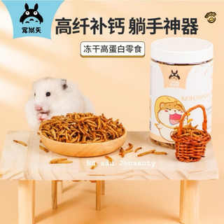 HŨ SÂU JONSANTY 500ML - Sâu sấy khô không gia vị dành cho pet