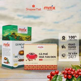 Combo "Dịu Dàng Sắc Hương", Cà phê túi lọc 72g và Cà phê hòa tan 3in1 vị đậm