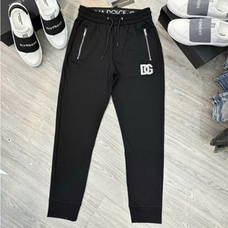 [CÓ SẴN] Quần Jogger DG / Quần Thể Thao Chất Nỉ Dày Dặn Dáng Rộng Nam Nữ
