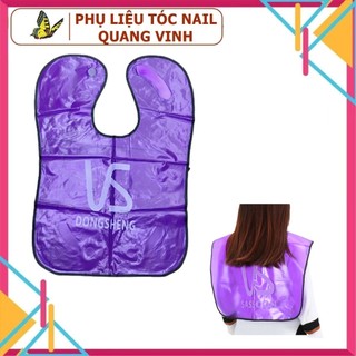 Áo choàng cổ nhuộm tóc VS tím