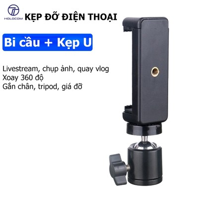 Bi Cầu Xoay 360 Độ Gắn Tripod,Gopro,Chân Đèn Ren 1/4”
