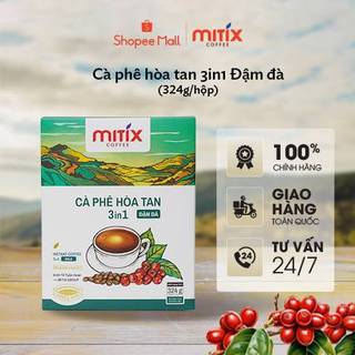 Cà phê hòa tan 3in1 Mitix Đậm Đà (18gr x 18 gói)