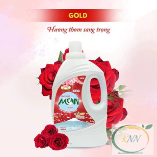Nước Giặt Xả Cao Cấp Đậm Đặc  MORI Lưu Hương Bền Lâu Can 3 lít