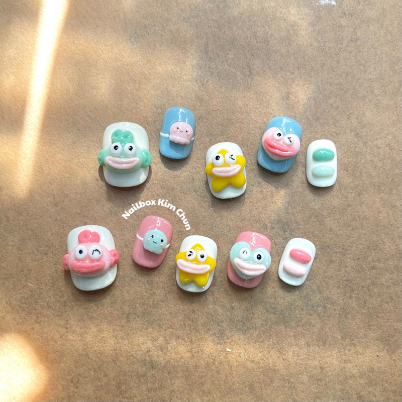 G19: Nailbox nặn nổi cá hề xinh xắn