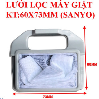 Túi lưới lọc máy giặt Sanyo (3 loại kích thước) (Chọn đúng kích thước)