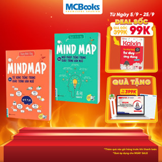 Sách - Combo Mindmap ngữ pháp tiếng Trung và Mindmap từ vựng tiếng Trung theo giáo trình Hán ngữ