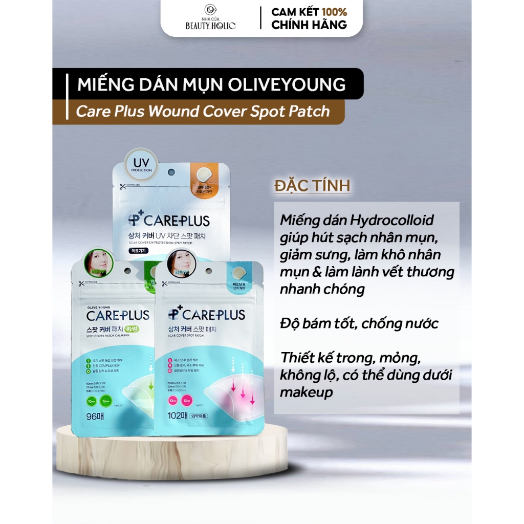 Miếng dán mụn OLIVEYOUNG CARE PUS WOUND COVER SPOT PATCH