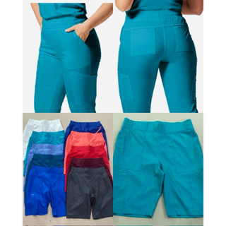 (Q3054) Quần đùi vải kaki mỏng lưng thun có túi (Size S, M ,L) - Thanh lý vnxk