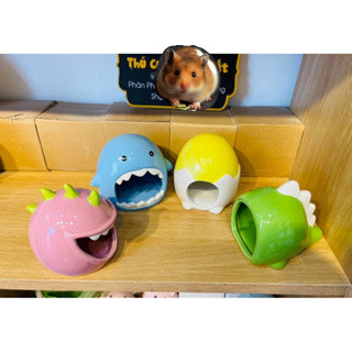  NHÀ NGỦ SỨ GIẢI NHIỆT CHO HAMSTER - SỨ ANIMO 
