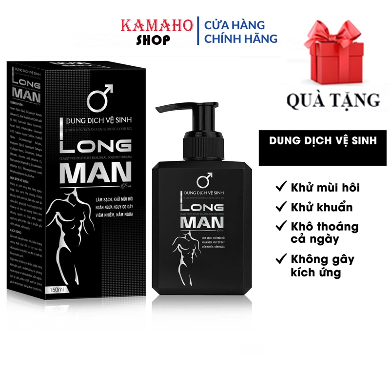 [ Chính Hãng ] Dung Dịch Vệ Sinh Nam Giới LONG MAN 150ml
