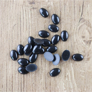 Mắt thú Oval - Mắt thú tròn dán  (10 cặp)