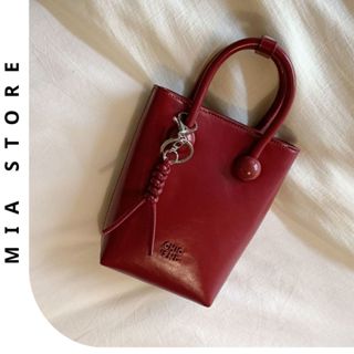 Túi xách cầm tay nữ đeo vai đeo chéo Chio kèm móc treo chất da PU dáng xô mini vừa điện thoại hàng Quảng Châu MIA 66