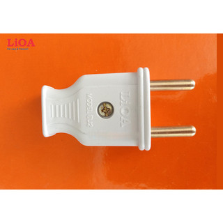 Phích Cắm LIOA EU (tiêu chuẩn Châu Âu). Phích thẳng 2 chân