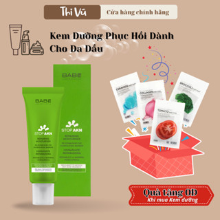 Kem Dưỡng Ẩm Phục Hồi Cho Da Mụn Laboratorios BABE Stop AKN Repairing Moisturiser 50ml - Thi Vũ