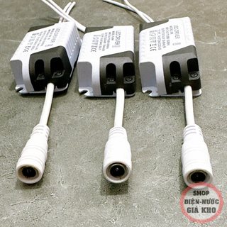 Driver Đèn Led Âm Trần và Ốp Nổi ( Tăng phô đèn - Jack cắm tròn ) 6W 18W 24W