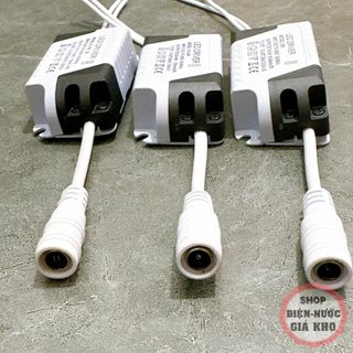Driver Đèn Led Âm Trần và Ốp Nổi ( Tăng phô đèn - Jack cắm tròn ) 6W 18W 24W