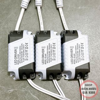 Driver Đèn Led Âm Trần và Ốp Nổi ( Tăng phô đèn - Jack cắm tròn ) 6W 18W 24W