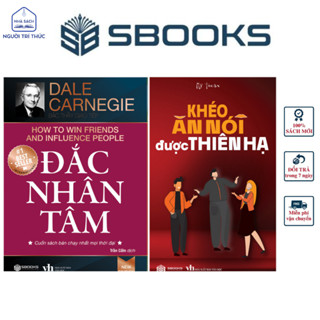 Sách - Combo 2 Cuốn Đắc Nhân Tâm + Khéo Ăn Nói Được Thiên Hạ - Sbooks