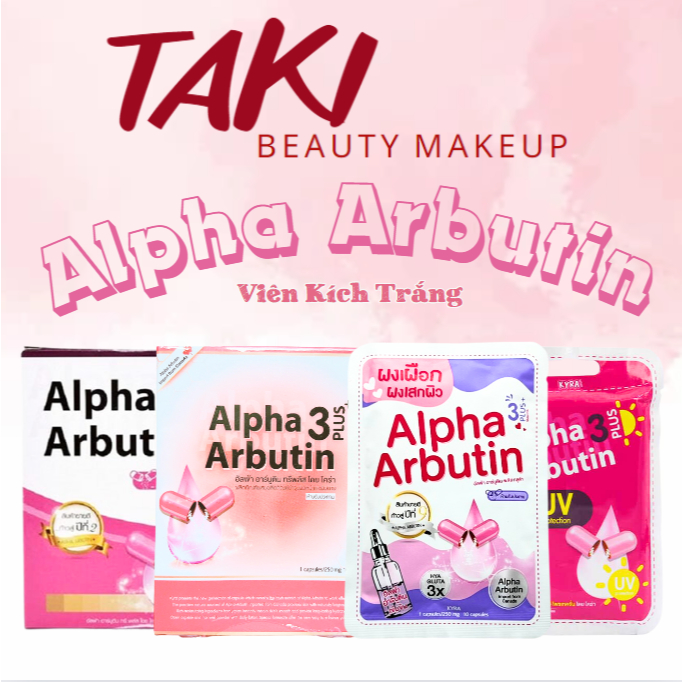 Viên Kích Trắng Ngày Đêm Alpha Arbutin