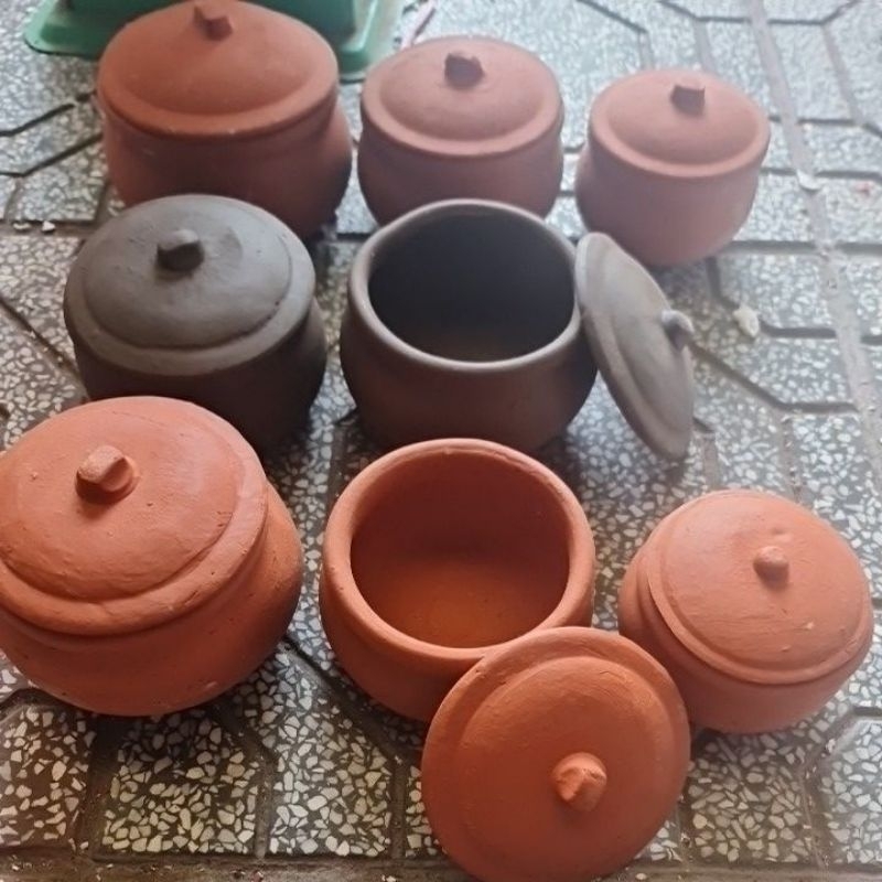 Niêu đất (nồi đất) size NHỎ để nấu cơm, kho thịt, cá...