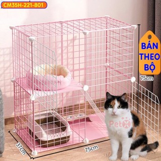 (COMBO) CHUỒNG QUÂY THÚ CƯNG CHO CHÓ MÈO THIẾT KẾ 2 ,3 TẦNG (BÁN THEO GIÁ SỈ)