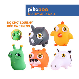Đồ chơi xả stress Squishy nắn bóp đàn hồi giảm căng thẳng Pikaboo, chất liệu an toàn, đa dạng mẫu mã