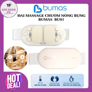  Đai Chườm Nóng - Máy Massage Giảm Đau Bụng Kinh BUMAS BU01 - Hỗ Trợ Chống Lão Hoá Da Sau Sinh 