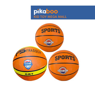 Bóng rổ size 3 5 7 cho trẻ em và người lớn Pikaboo chất liệu cao an toàn (Tặng kim bơm + Túi lưới )