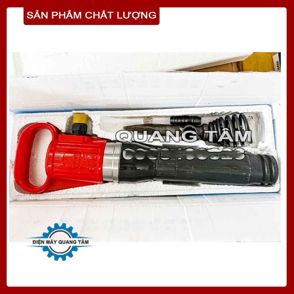 Máy - Búa Đục Hơi G10 KaiShan (Khai Sơn) Đỏ [Chính Hãng]