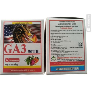 GA3 - Phân bón kích thích sinh trưởng Gibber 20T - 50T (Viên 8g-10g)