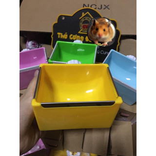 Chén gắn lồng cho sóc, thỏ, bọ, nhím, hamster
